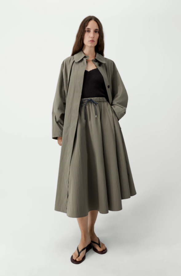 Cordera SS26 - TECHNICAL SKIRT - Vetiver