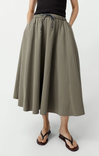 Cordera SS26 - TECHNICAL SKIRT - Vetiver