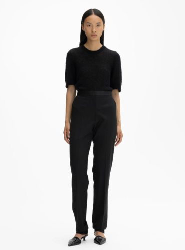 Dagmar AW24 - Tuxedo trousers - black