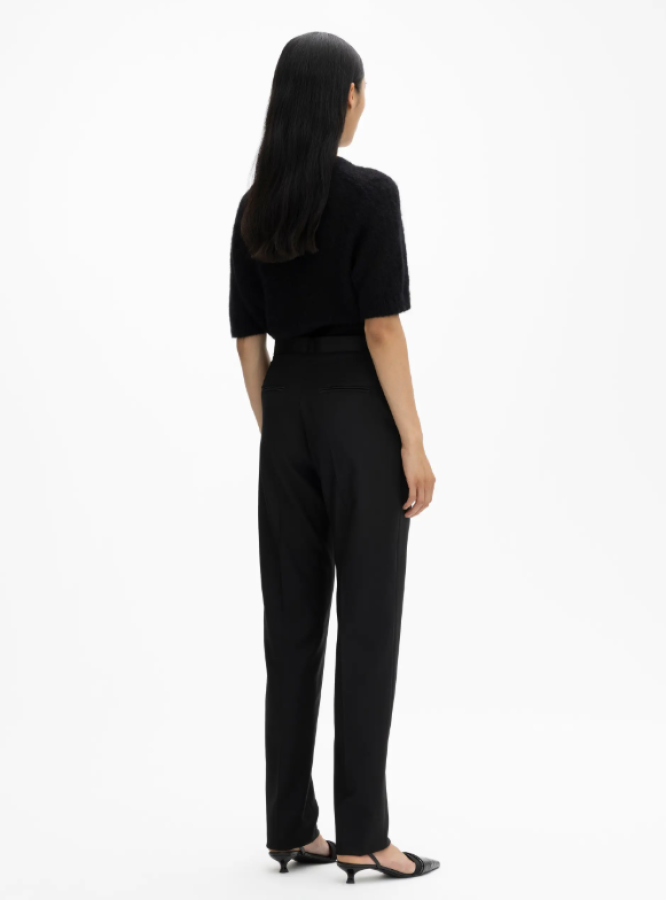 Dagmar AW24 - Tuxedo trousers - black