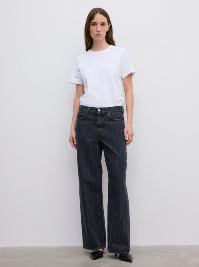 Dagmar AW25 - Baggy Fit denim - Black White