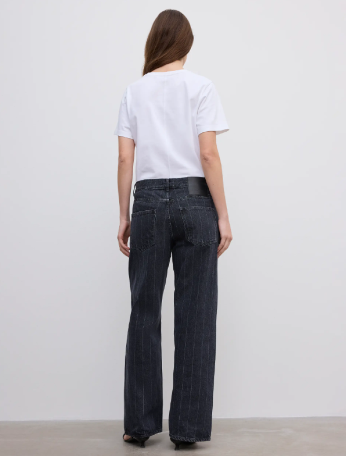 Dagmar AW25 - Baggy Fit denim - Black White