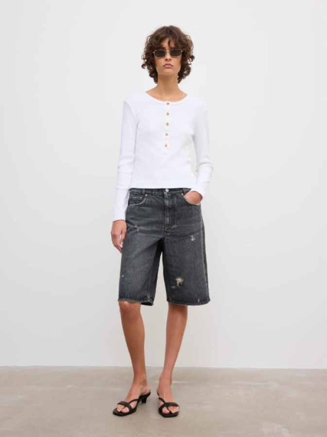 Dagmar PF26 - Baggy fit shorts - Vintage Black