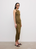 Dagmar PF26 - Knot tank dress - Dark Olive Green