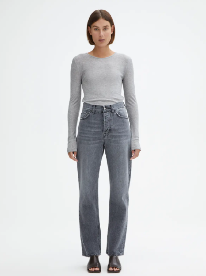 Dagmar AW25 - Straight leg denim - Grey