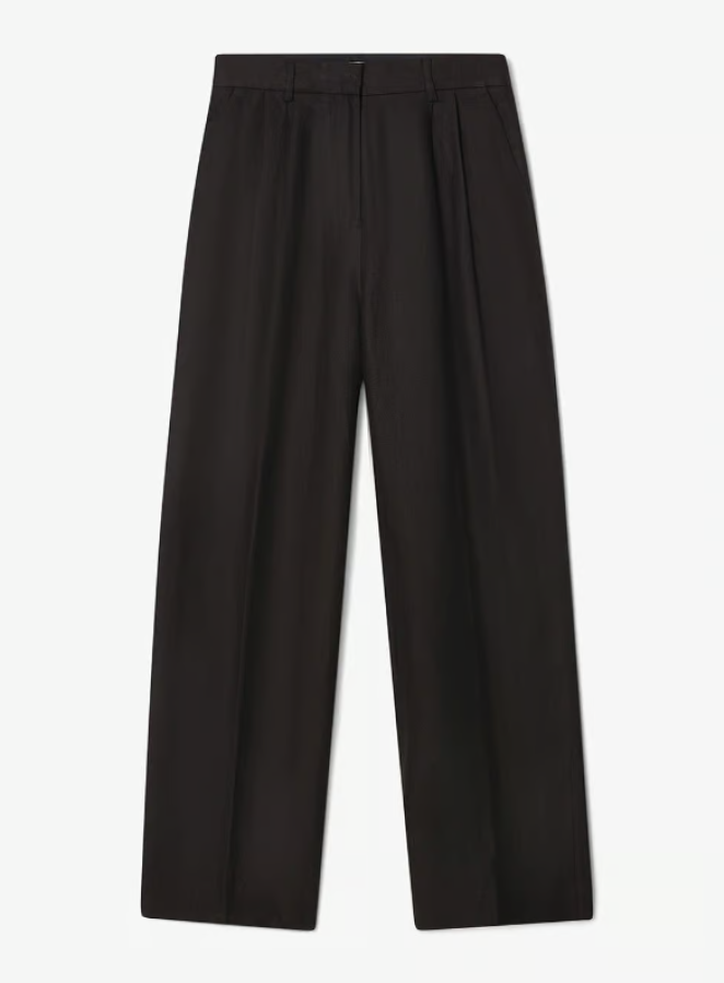 Dagmar SS24 - Wide suit trousers - black
