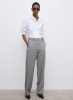 Dagmar SS26  - Classic suit trouser - steel grey
