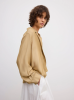 Dagmar SS26 - Cropped shirt - Sand Beige