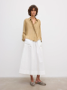 Dagmar SS26 - Cropped shirt - Sand Beige