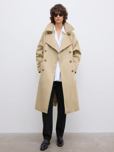 Dagmar SS26 - Db long trenchcoat - Khaki Beige