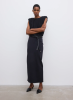 Dagmar SS26 - Stretch jersey skirt - Black