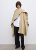 Dagmar SS26 - Trench cape - Khaki Beige