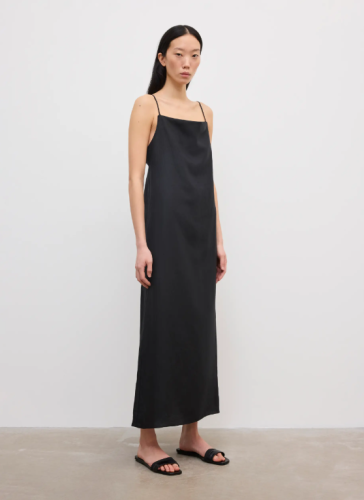 Dagmar SS26 - Waterfall dress - Black