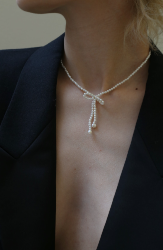 HERMINA ATHENS - Fedra Pearl Necklace 