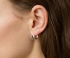LIE STUDIO - ASTA EARRINGS - Silver
