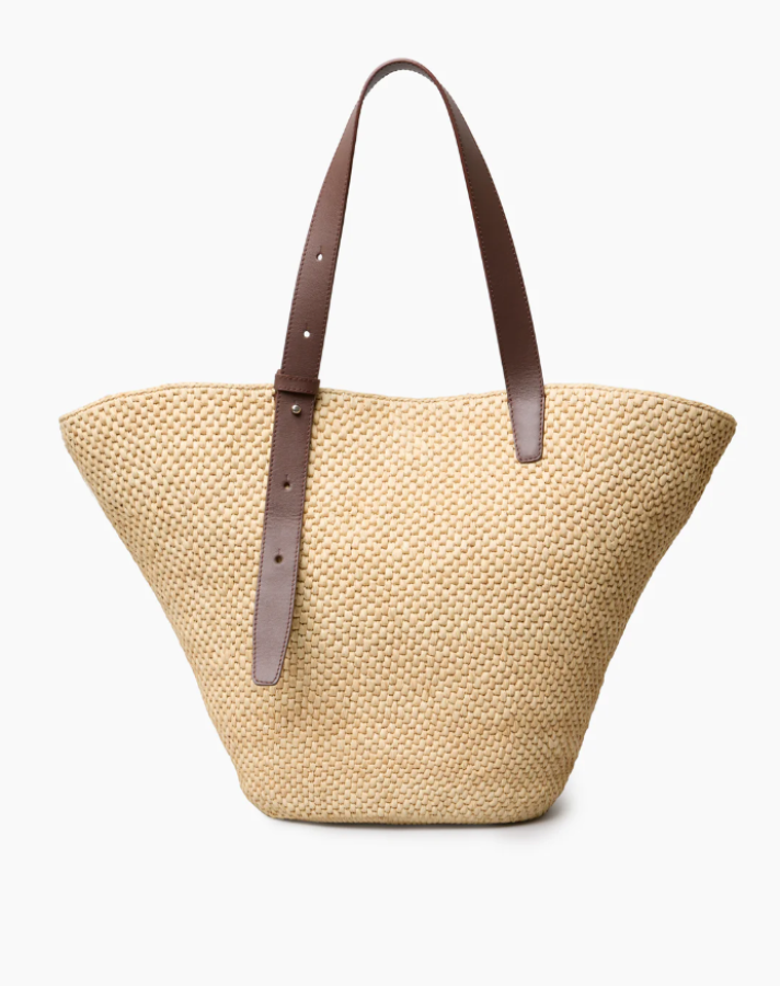 LIE STUDIO PF25 - The Bianca Raffia Bag Large - Color | Natural raffia