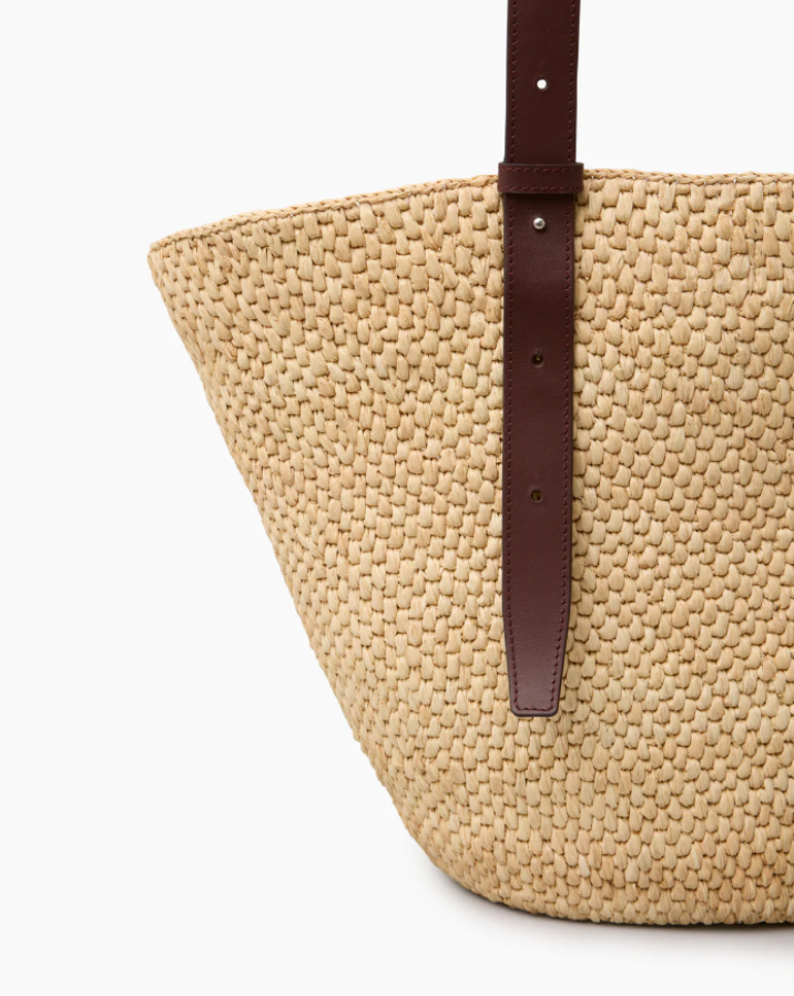 LIE STUDIO PF25 - The Bianca Raffia Bag Large - Color | Natural raffia