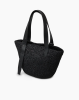 LIE STUDIO PF25 -The Bianca Raffia Bag Small - Color | Black raffia
