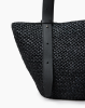 LIE STUDIO PF25 -The Bianca Raffia Bag Small - Color | Black raffia