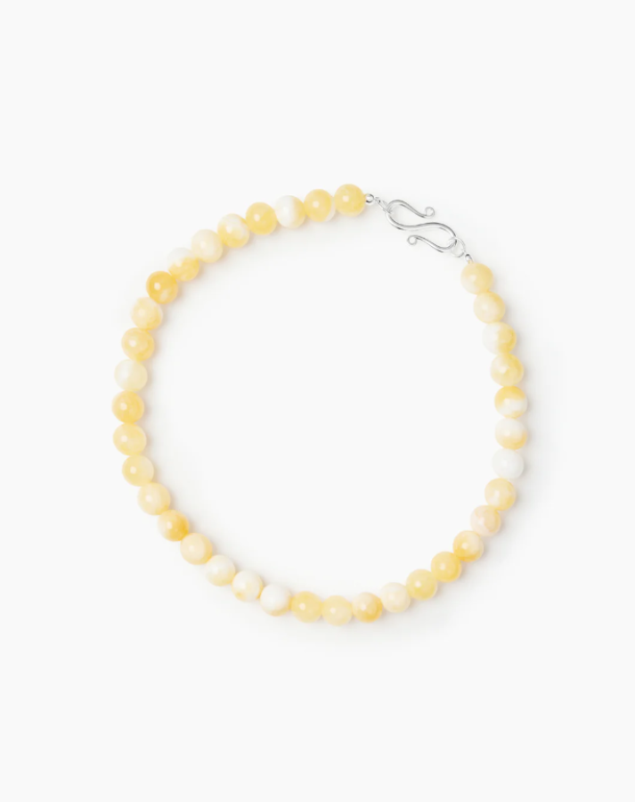 LIE STUDIO PF25 -The Mary Necklace - Color | Beige Topaz