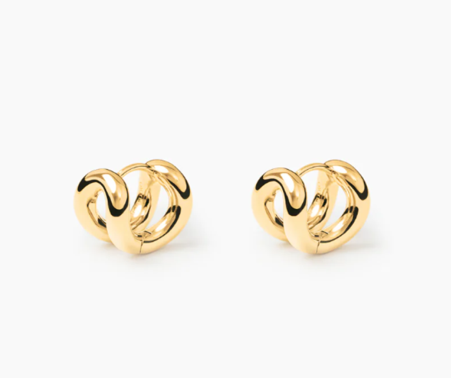 LIE STUDIO - The Asta Earrings - Gold
