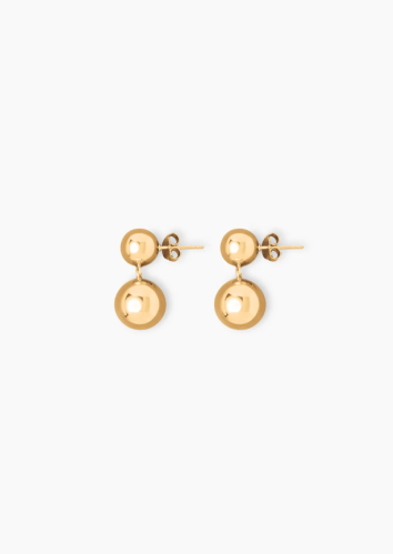 LIE STUDIO - THE CAROLINE EARRINGS - gold