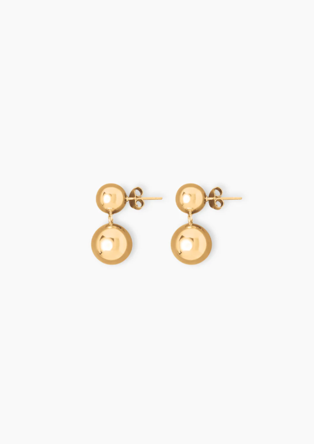 LIE STUDIO - THE CAROLINE EARRINGS - Gold