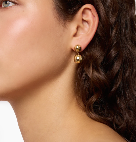 LIE STUDIO - THE CAROLINE EARRINGS - Gold