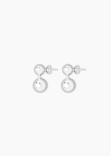 LIE STUDIO - THE CAROLINE EARRINGS - Silver 