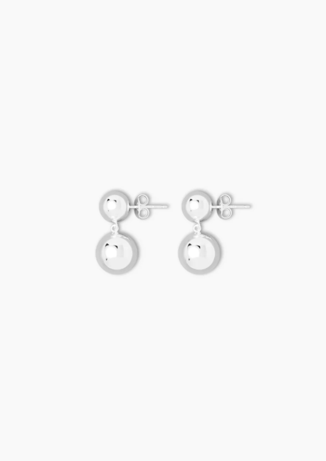 LIE STUDIO - THE CAROLINE EARRINGS - Silver 