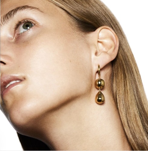 LIE STUDIO - THE CATHRINE EARRINGS - Gold