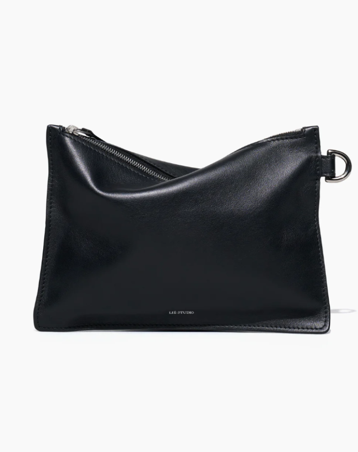 LIE STUDIO - The Charlie Clutch - Solid Black