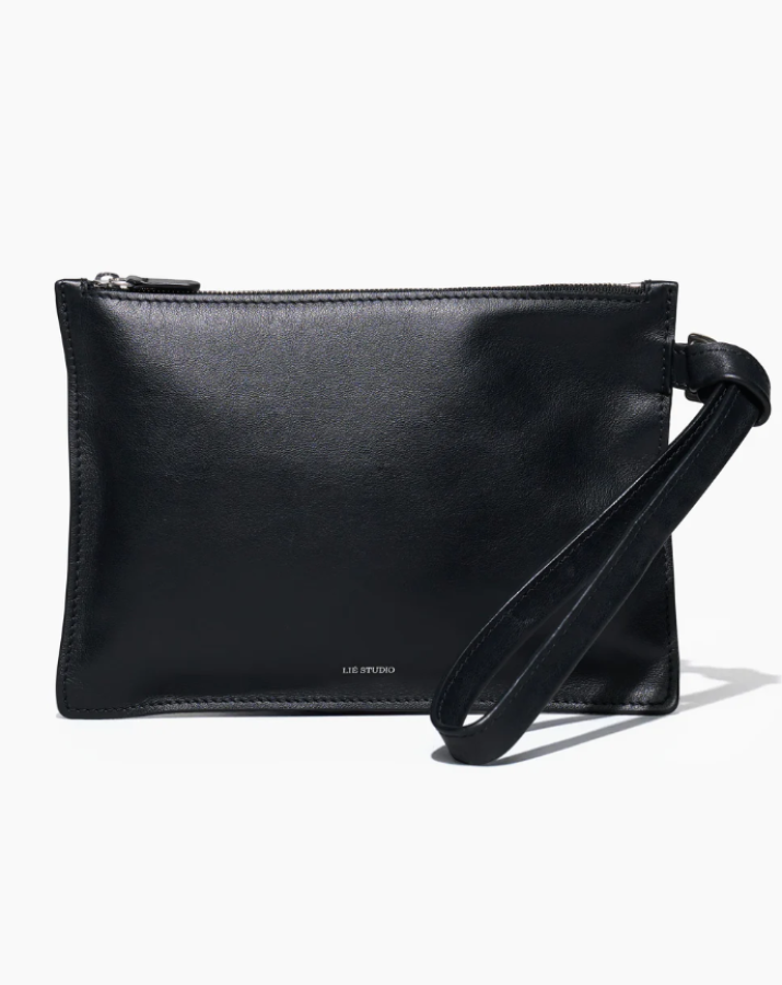 LIE STUDIO - The Charlie Clutch - Solid Black