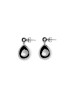 LIE STUDIO - THE JULIE EARRINGS silver