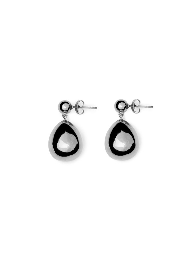 LIE STUDIO - THE JULIE EARRINGS silver