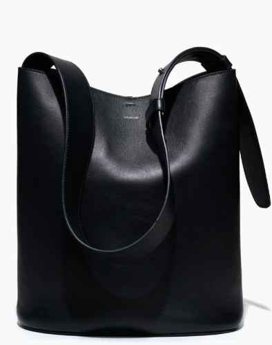 LIE STUDIO - The Norma Tote - Solid Black 