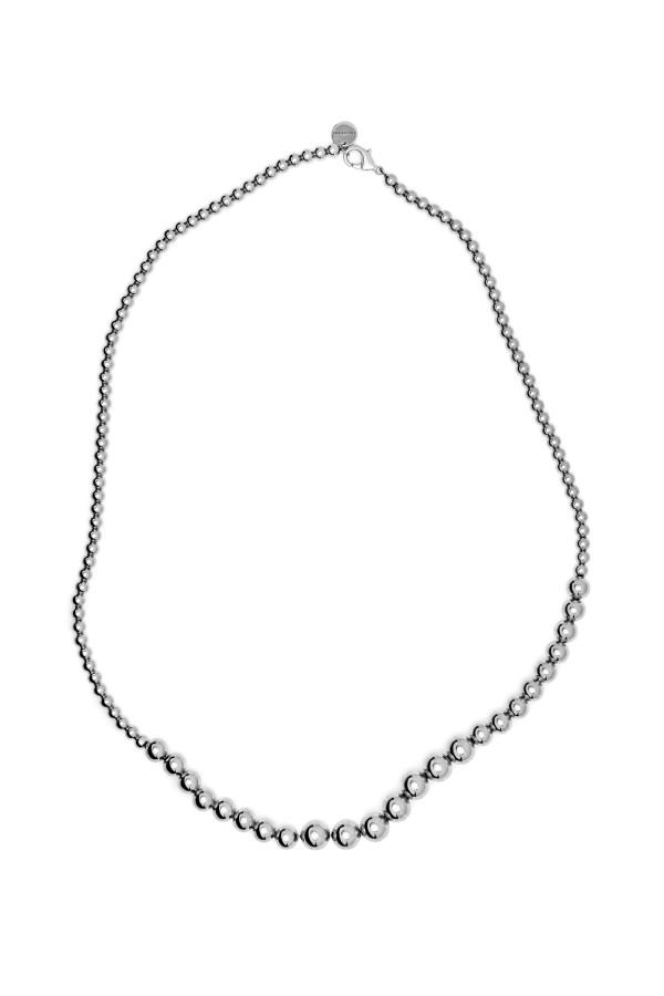 LIE STUDIO - THE OLIVIA NECKLACE silver