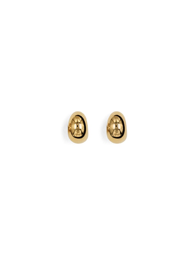 LIE STUDIO - THE SIMONE EARRINGS  gold