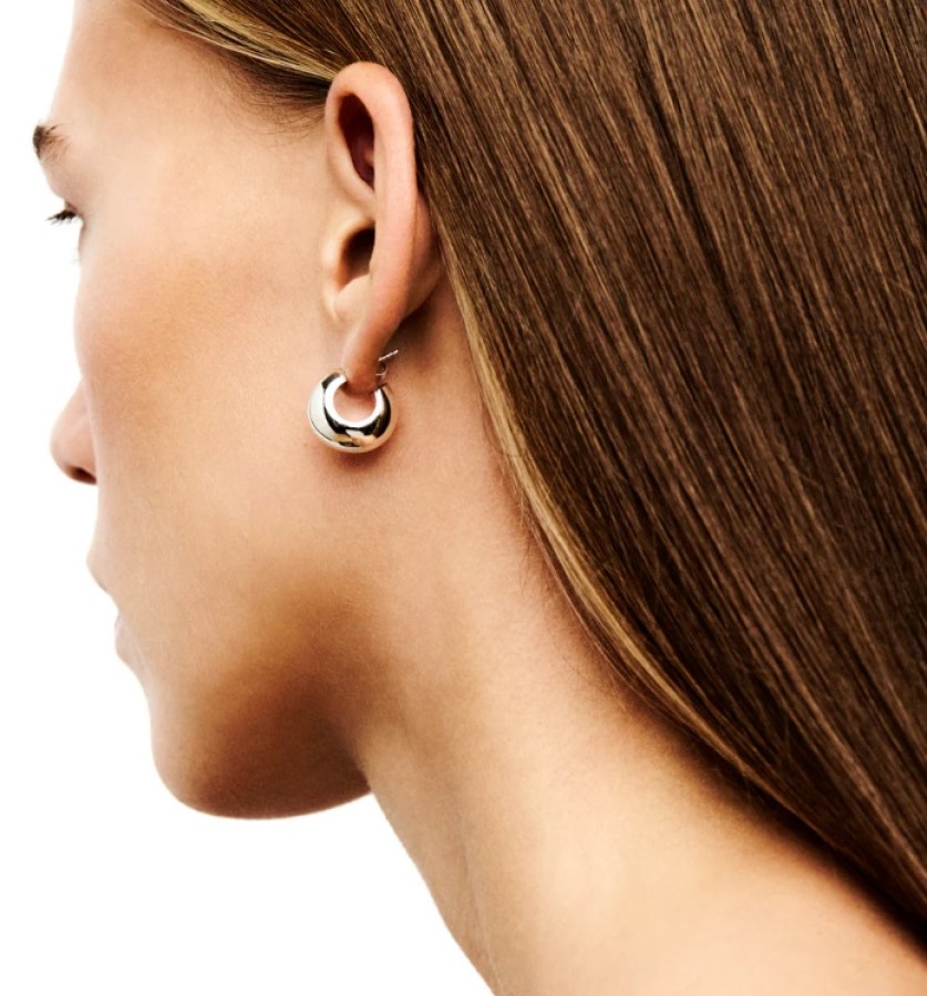 LIE STUDIO - The Simone Earrings silver