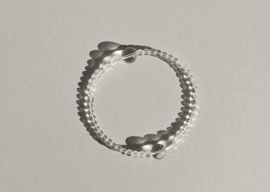 Saskia Diez - Bracelet Crystal Drop - Silver
