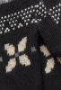 Skall Studio AW24 - Elin mittens - Black/Grey jacquard