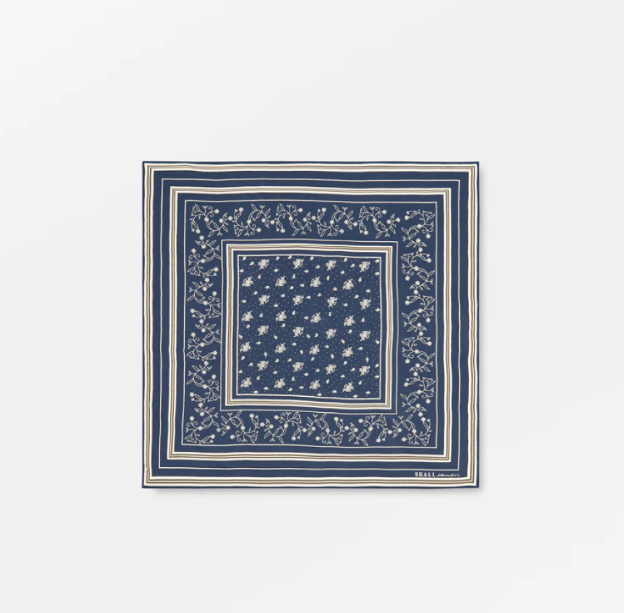 Skall studio AW25 - Skall classic scarf - Dark navy