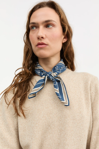 Skall studio AW25 - Skall classic scarf - Dark navy