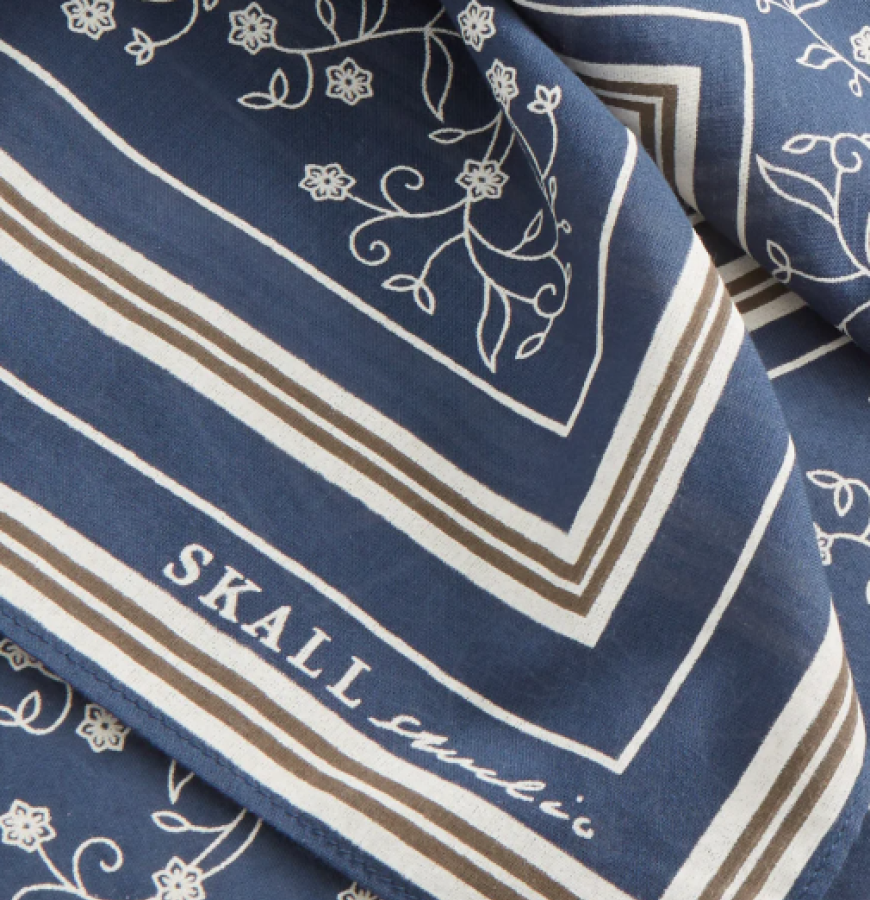 Skall studio AW25 - Skall classic scarf - Dark navy