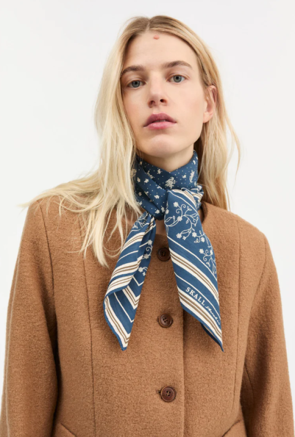 Skall studio AW25 - Skall classic scarf - Dark navy
