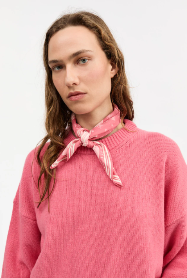 Skall studio AW25 - Skall classic scarf - Hot pink