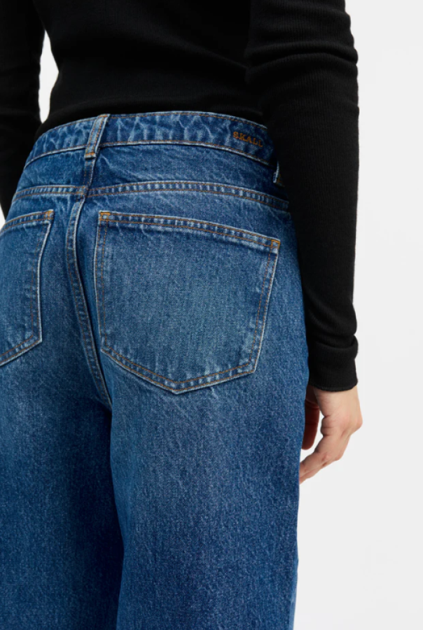 Skall Studio AW25 - Wilma jeans - Vintage washed blue 