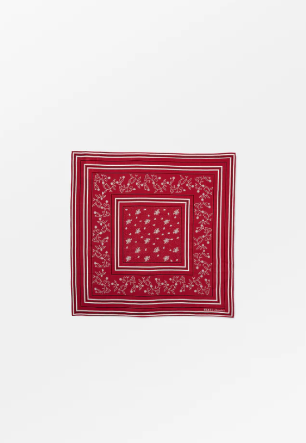 Skall Studio Christmas24 - Skall classic scarf 55x55 -  Aurora red