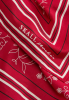 Skall Studio Christmas24 - Skall classic scarf 55x55 -  Aurora red