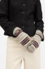 Skall Studio PS26 - Laura mittens - Brown mélange/Multi